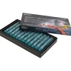 Oliepastelkridt Gallery L: 7 cm diam. 11 mm malachite green (180) - 12 stk pr pakke