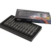 Oliepastelkridt Gallery L: 7 cm diam. 11 mm sort 12 stk pr pakke