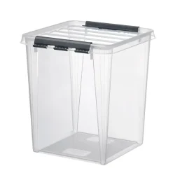 Opbevaringskasser - SmartStore - 70 liter - klar med låg - 39 stk