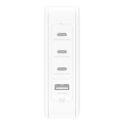 Oplader, Belkin 140W 4-ports USB GaN Wall Charger with UK, EU, US plug tips - Køb minimum 6 stk.