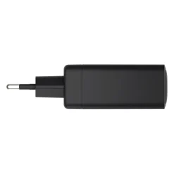 Oplader, Dbramante1928, IT - EU W. Charger - 2xUSB-C 70W + 1xUSB-A - Sort