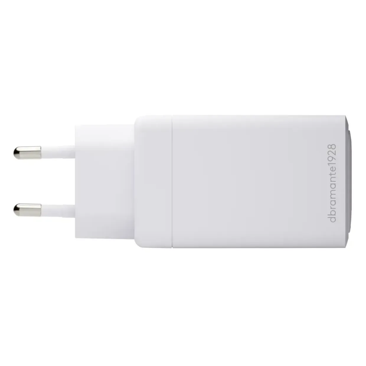 Oplader, Dbramante1928, IT - EU W. Charger - 2xUSB-C 70W + 1xUSB-A - Hvid