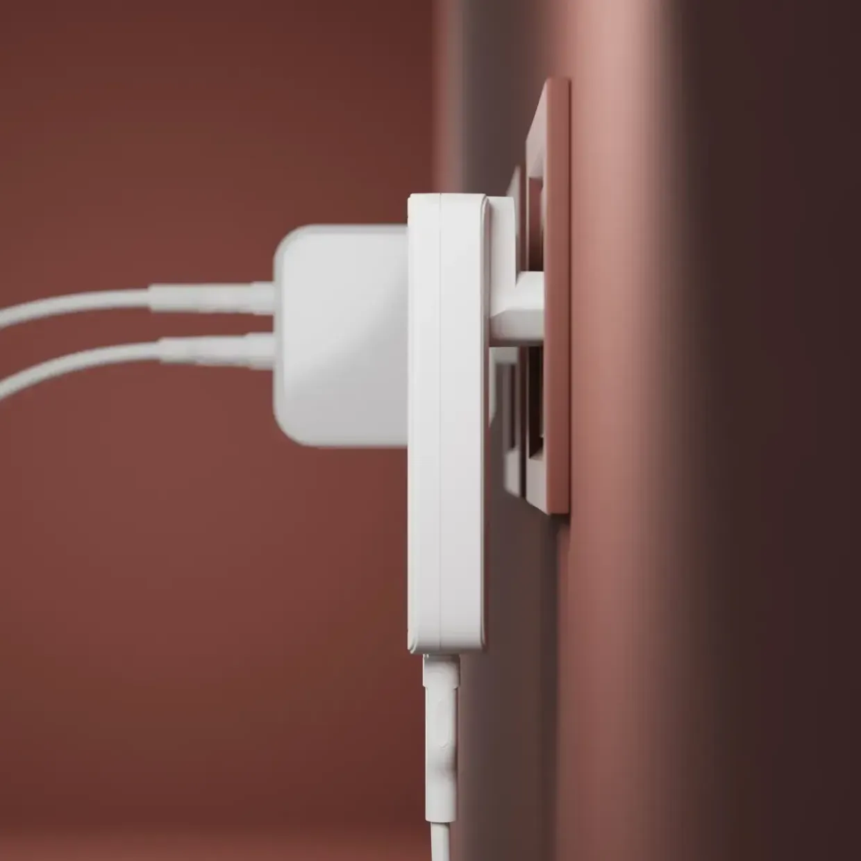 Oplader Dbramante1928 Re-charge Pro - EU Slim Charger - USB-C 65W+30W-A