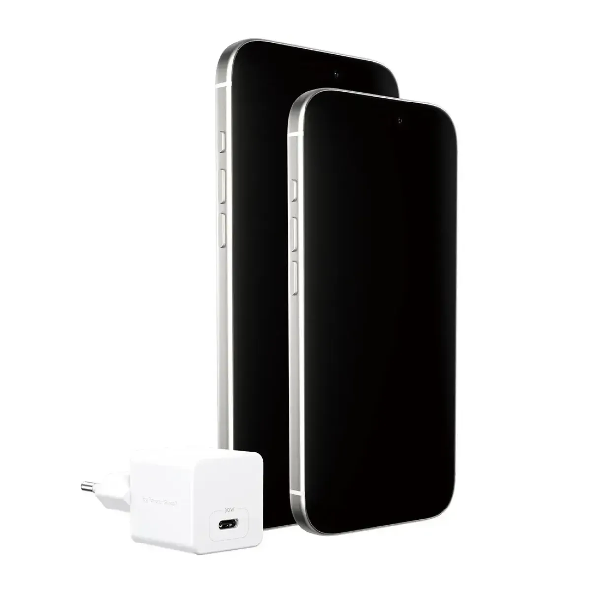 Oplader, Empower by PanzerGlass, Turbo, 30W, USB-C, EU stik, Hvid