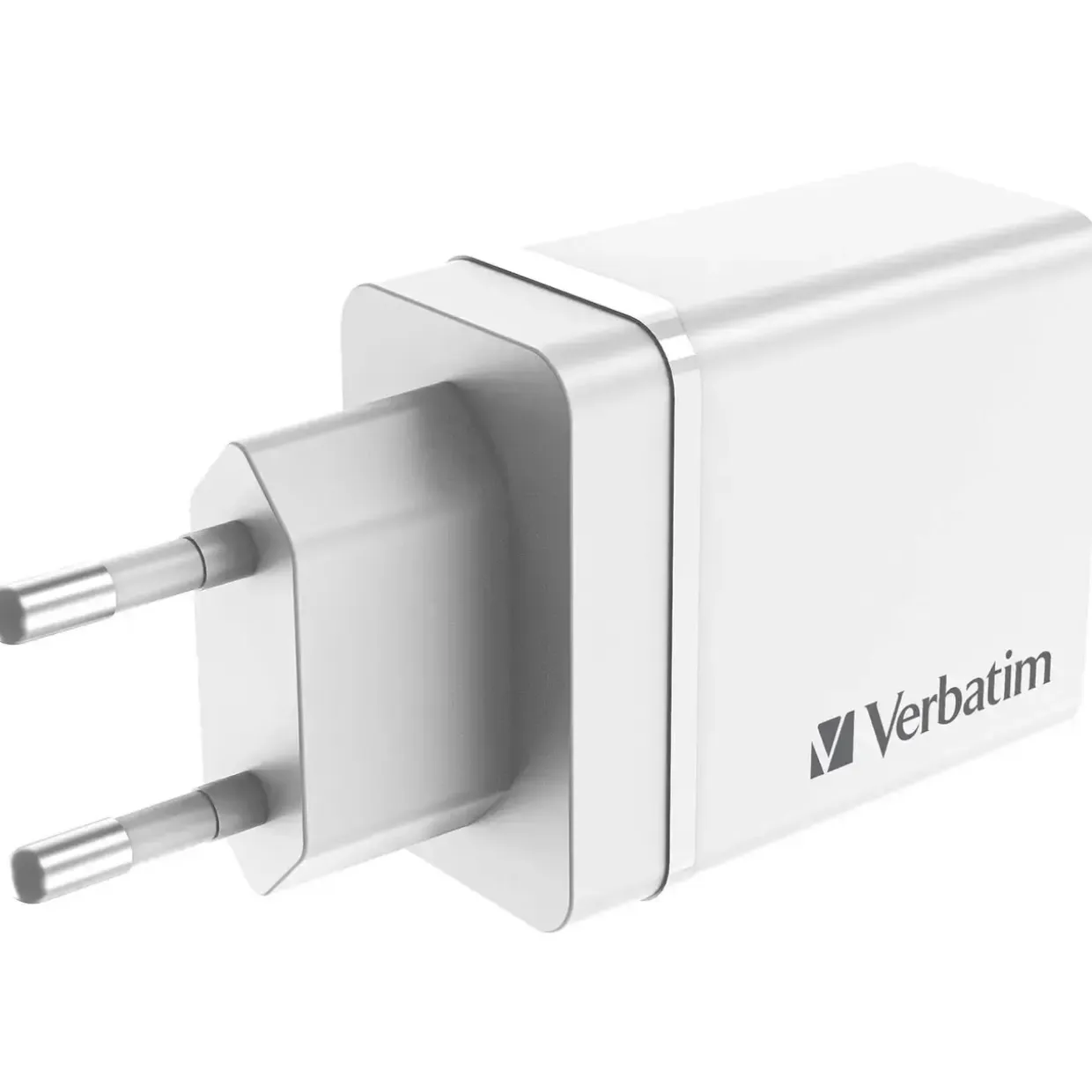 Oplader - Verbatim - CHR-30EU2 - 4-port - USB-C - Hvid