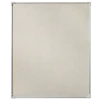 Opslagstavle med naturstof og aluramme Lintex Boarder - 100 x 120 cm