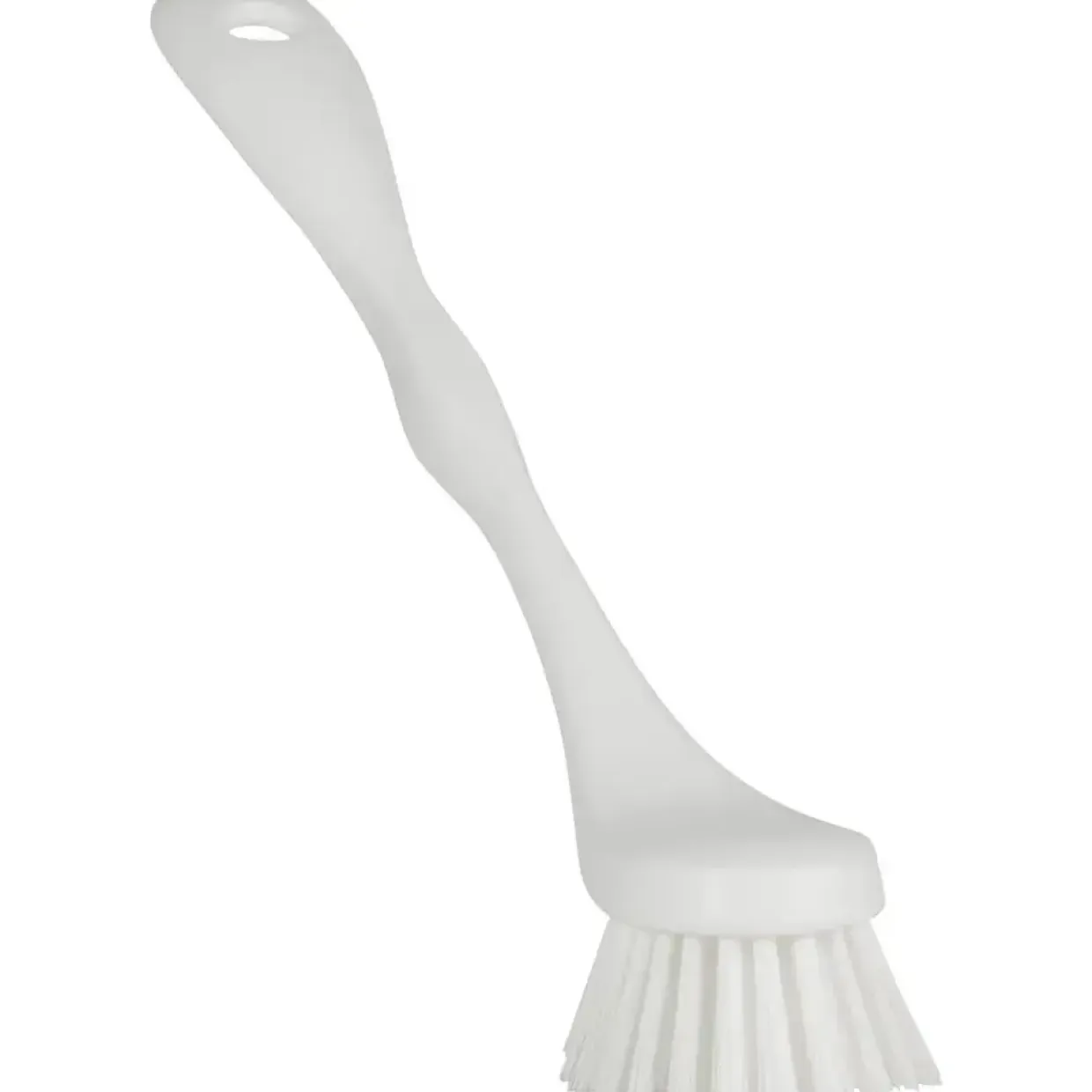 Opvaskebørste Vikan 24x5x5,5cm hvid nylon PP stiv