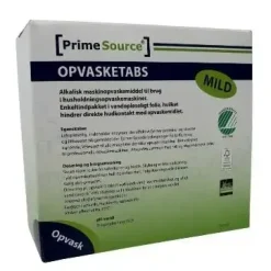 Opvasketabs - Prime Source - Vandopløselig folie - Til husholdningsmaskiner - 100 stk