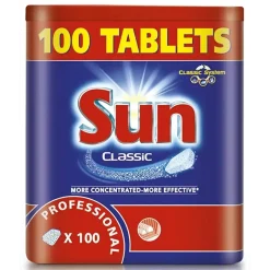 Opvasketabs - Sun Classic Professional Tablets - koncentreret med aktivt ilt - 100 stk