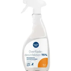 Overfladedesinfektion - Kiilto - 750ml - 75% Ethanol - Klar til brug - 6 stk