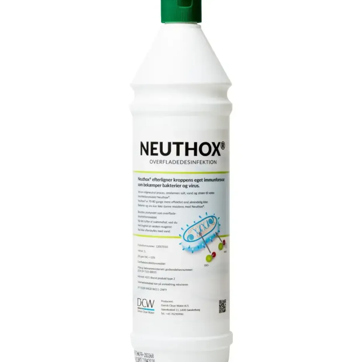 Overfladedesinfektion - Neuthox - 1000ml - Hypoklorsyre - 15 stk