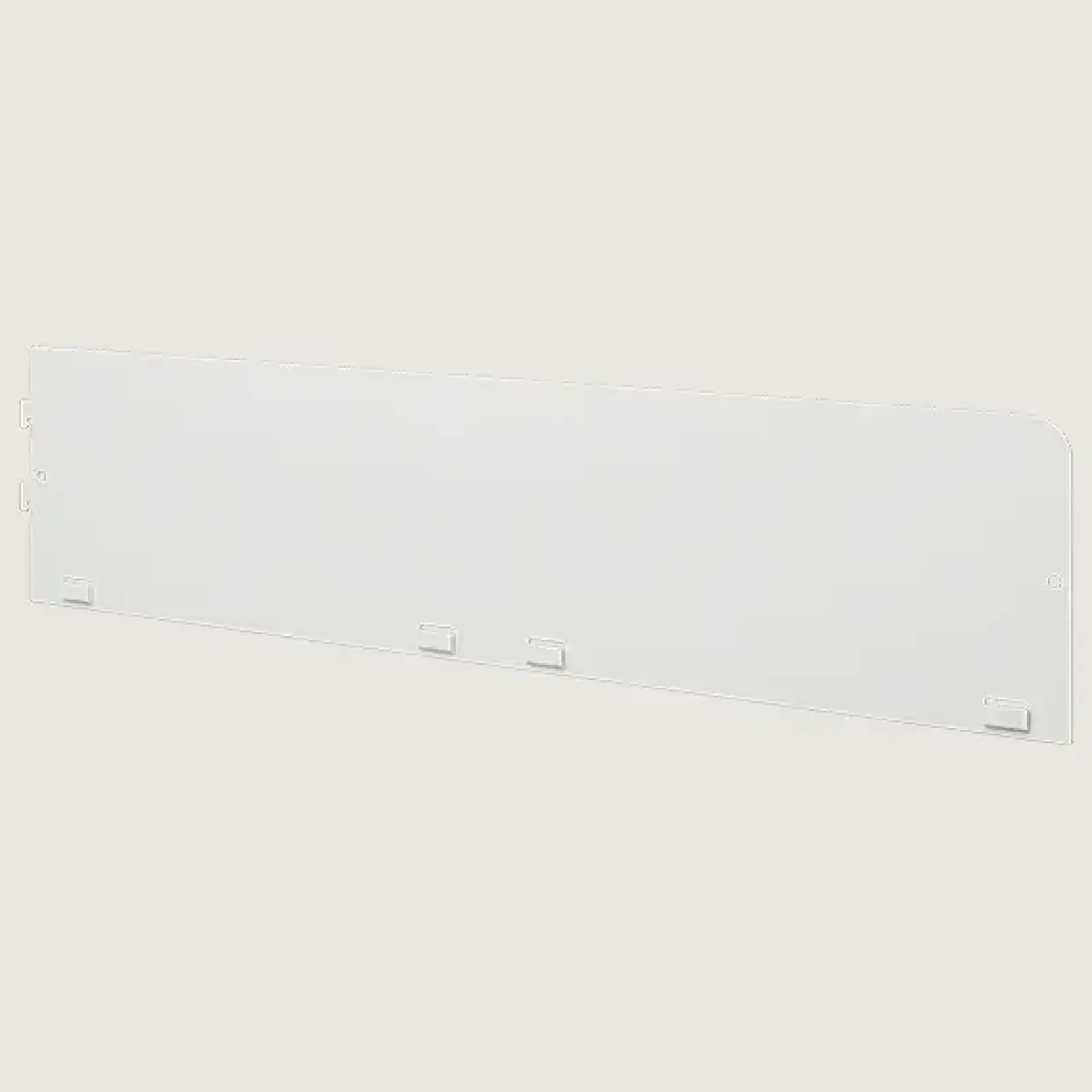 Overkonsol højre - aLTI 600mm - Hvid RAL9010