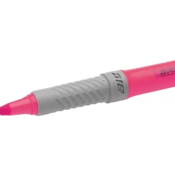 Overstregningstusch BIC Brite Liner Grip pink - Køb minimum 12 stk.