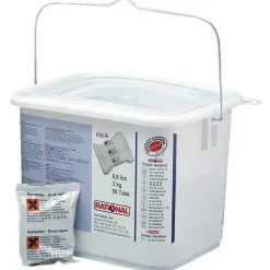 Ovnafspænding Rational tablet Rinse agent surt skyllemiddel 3kg blå til SCC ovne - 50 stk/sp