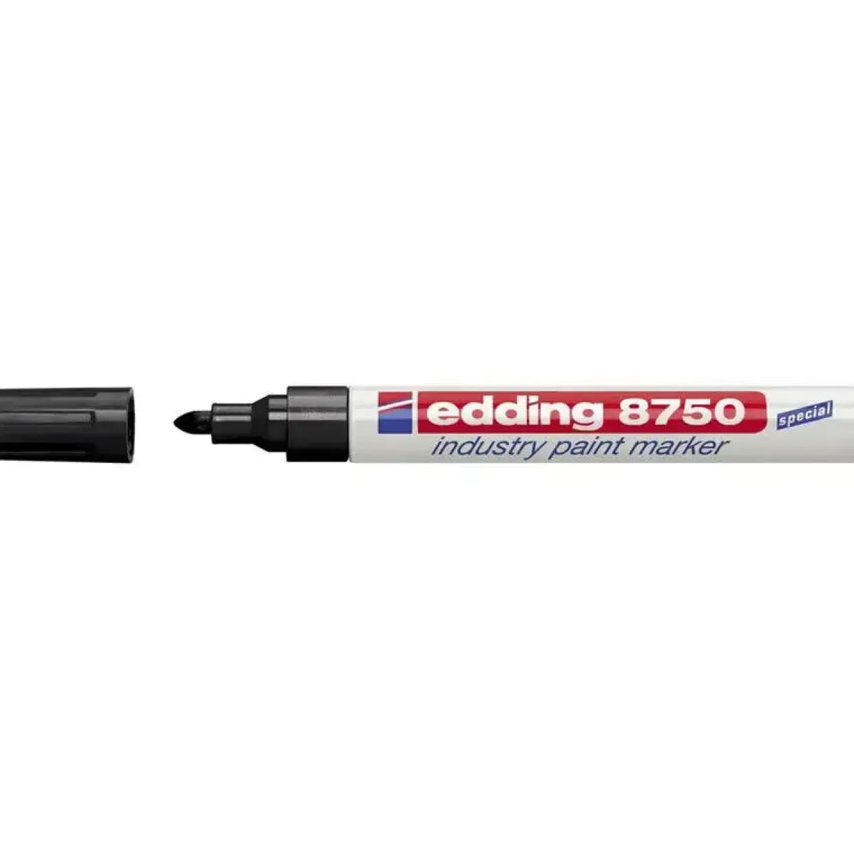Paint marker edding 8750 Sort - 2-4mm rund spids - 10 stk