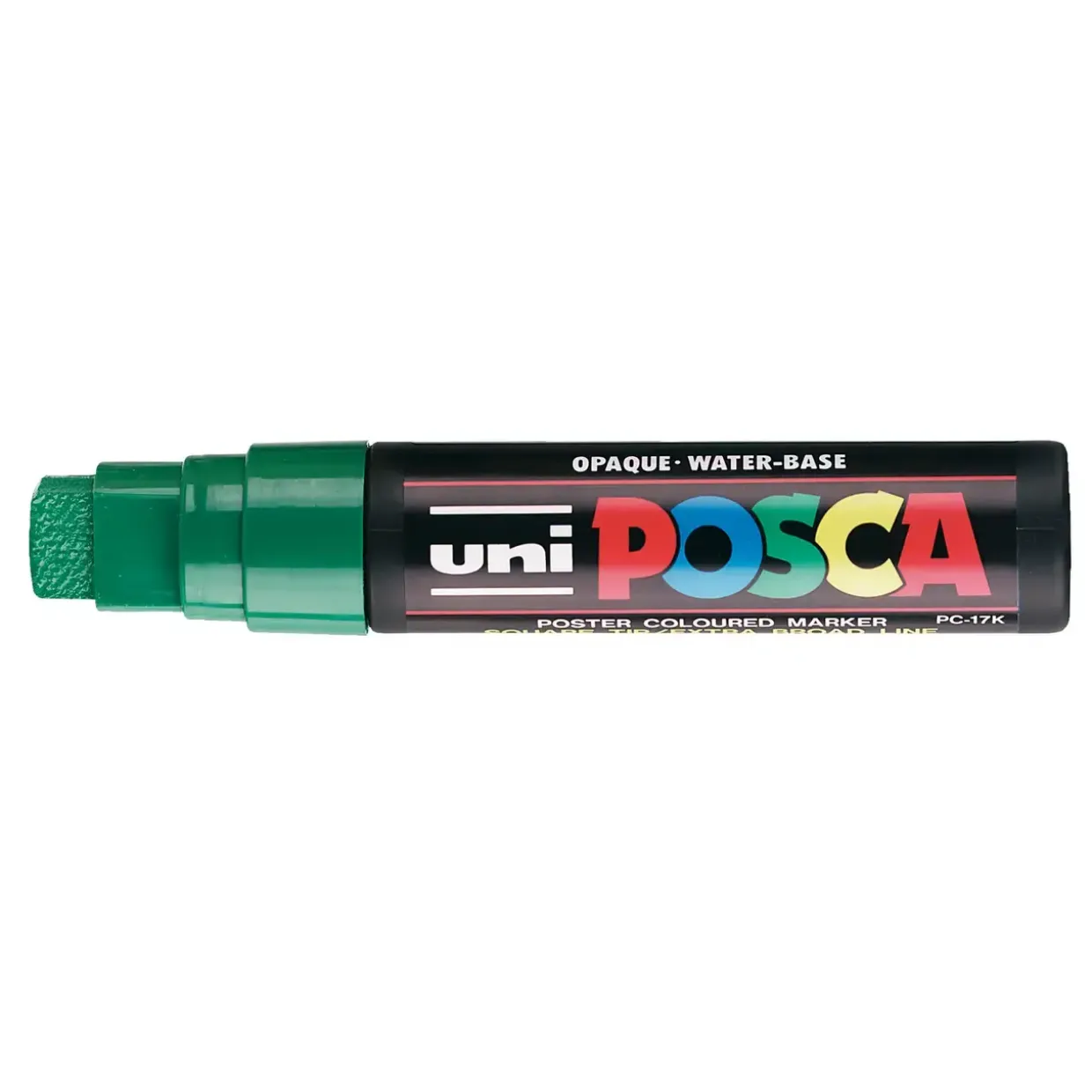 Paint marker Uni Posca PC-17K grøn 15mm - 5 stk