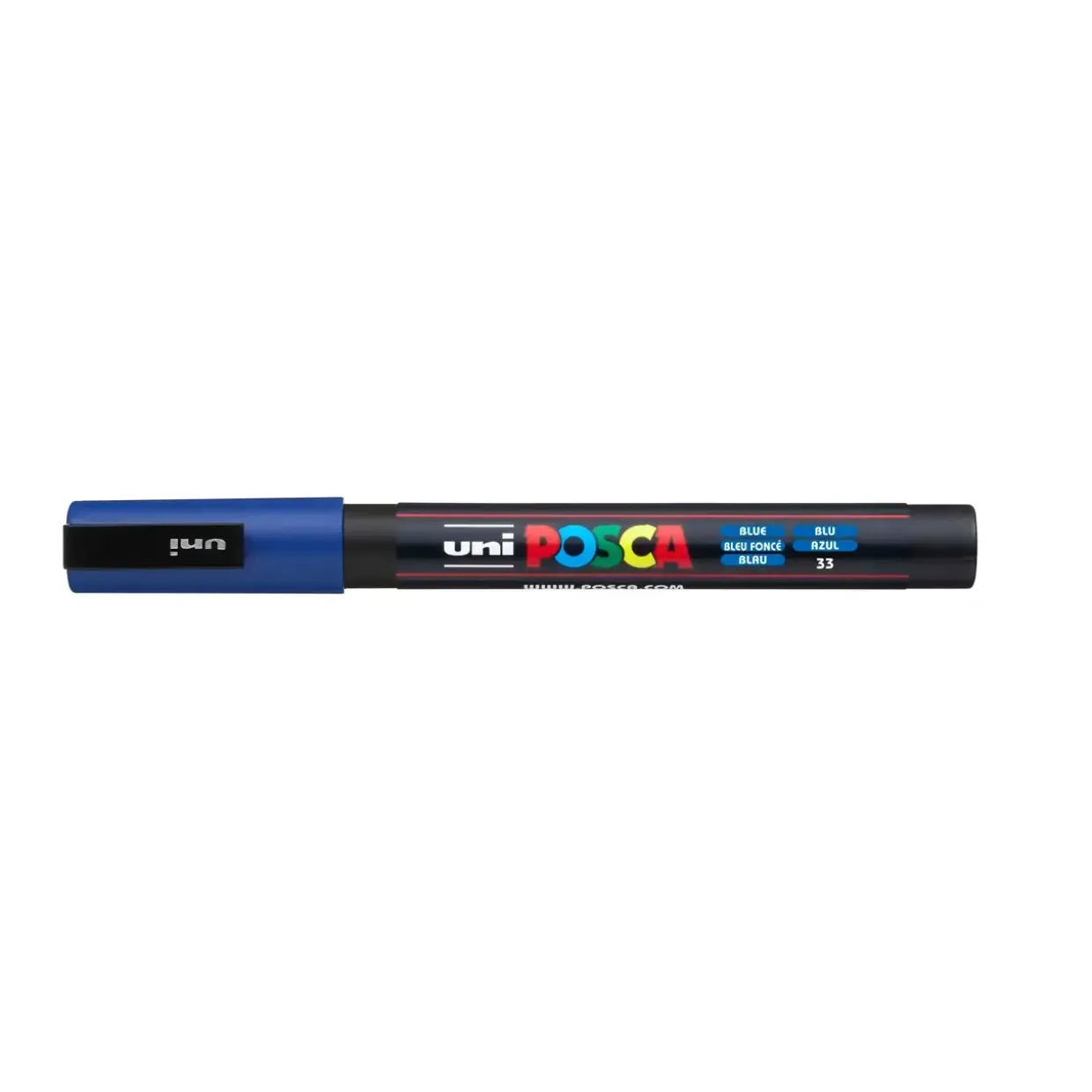 Paint marker Uni Posca PC-3M blue 0,9-1,3mm - 6 stk