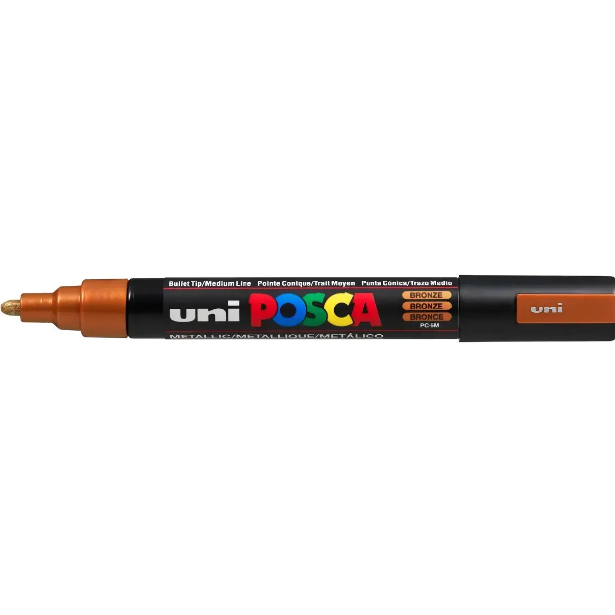 Paint marker Uni Posca PC-5M bronze 1,8-2,5mm - 6 stk