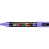 Paint marker Uni Posca PC-5M lilac 1,8-2,5mm - 6 stk