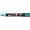 Paint marker Uni Posca PC-5M metallic blue 1,8-2,5mm - 6 stk