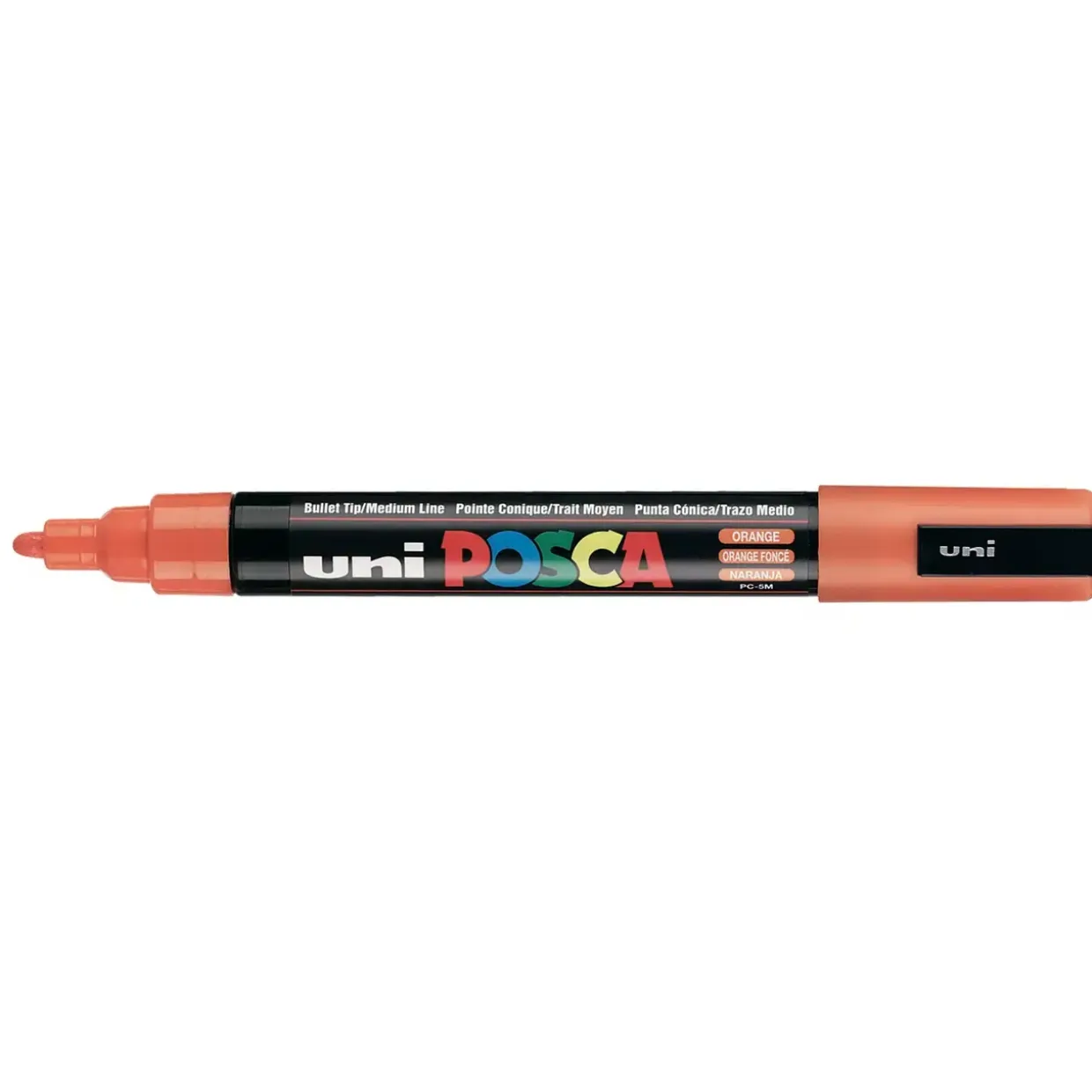 Paint marker Uni Posca PC-5M orange 1,8-2,5mm - 6 stk