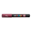 Paint marker Uni Posca PC-1M red wine 0,7mm - 6 stk