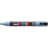 Paint marker Uni Posca PC-5M slate grey 1,8-2,5mm - 6 stk