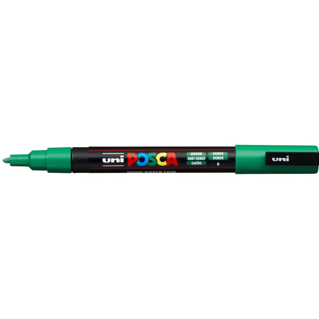 Paint marker Uni Posca PC-1M slate grey 0,7mm - 6 stk