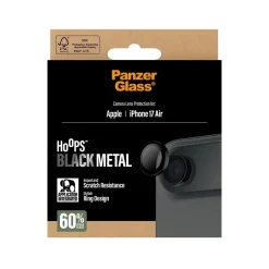 PanzerGlass Hoops Black Camera Lens Protector iPhone 17 Air