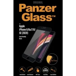 PanzerGlass iPhone SE (2020) Case Friendly, Black
