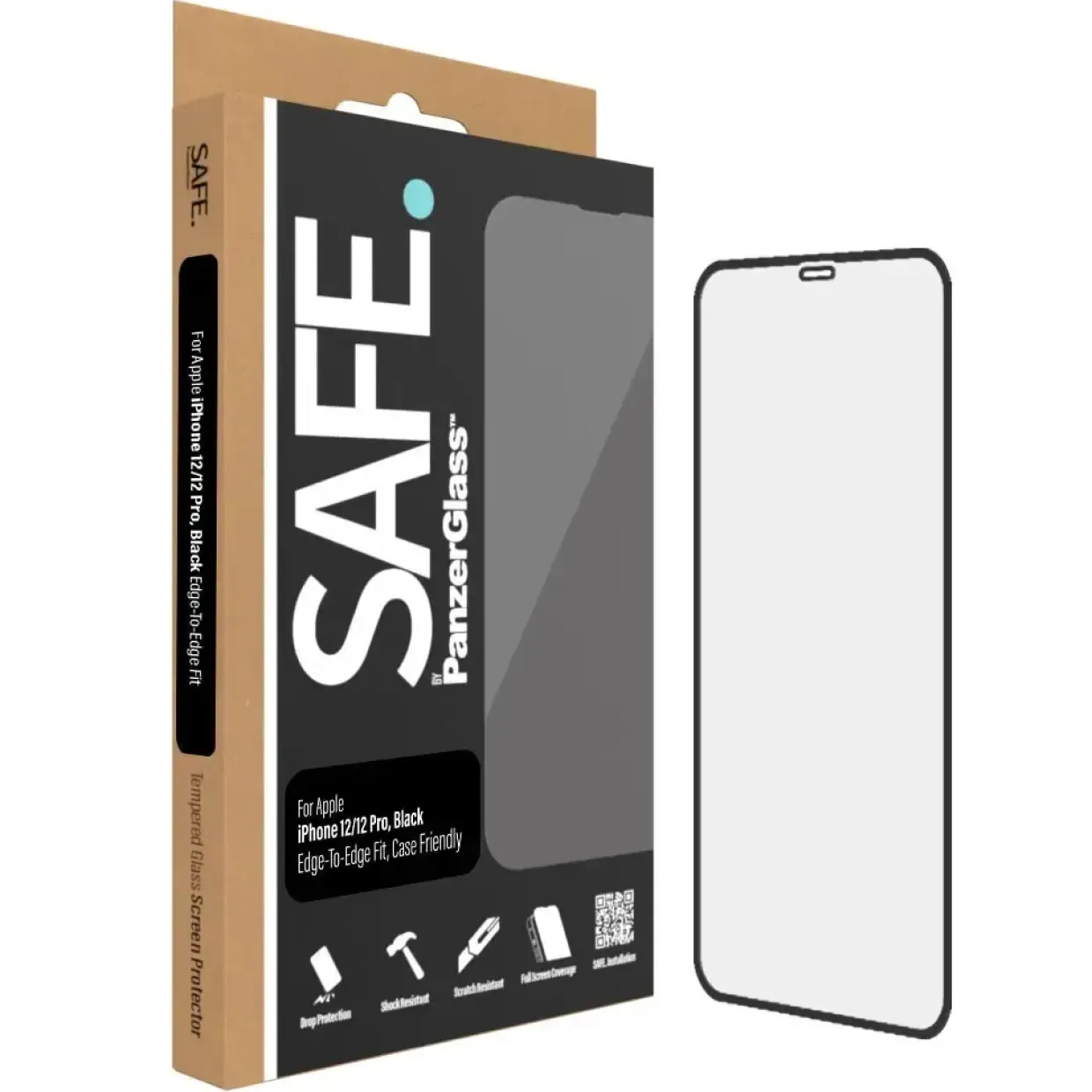 PanzerGlass SAFE. iPhone 12/12 Pro Screen Protector Glass