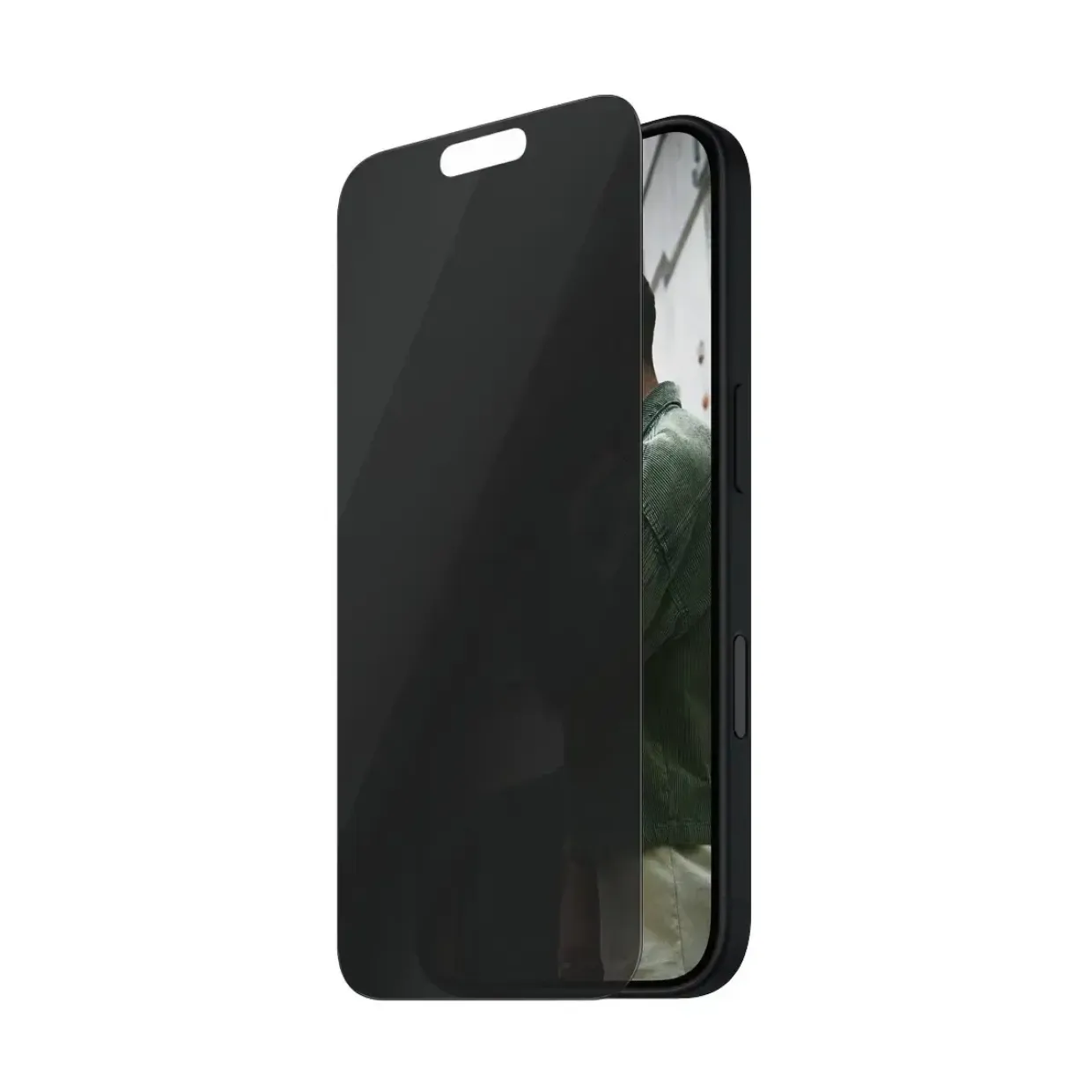 PanzerGlass SAFE. iPhone 15/16 Ultra-Wide Fit Privacy Screen Protect