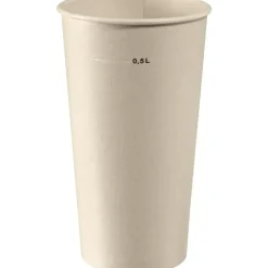 Papbæger, Duni Ecoecho, 15,1cm, Ø9cm, 59 cl, natur, bagasse|PLA - 900 stk