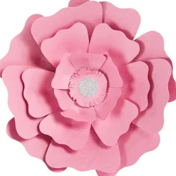 Papirblomster, rosa, diam. 15+25 cm, 230 g, 2stk.