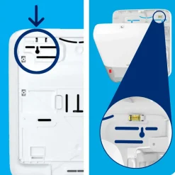 Papirdispenser til Matic ruller - Tork 551008 H1 - sort
