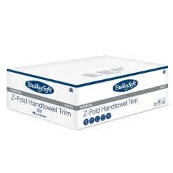 Papirhåndklæde Bulky Soft Premium 2-lags hvid 24cm 3750ark/kar
