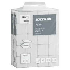 Papirhåndklæde – Katrin Plus V-fold – 2-lags – 4.000 ark – 35311