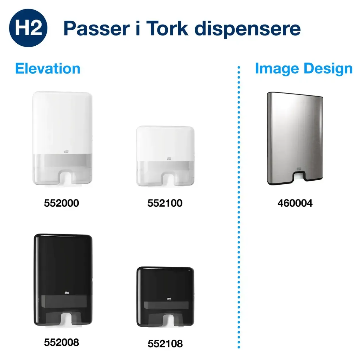 Papirhåndklæde - Tork 100888 Xpress H2 Soft - 2-lags - Komprimeret - 2040 ark