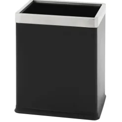 Papirkurv, sort, 10 l