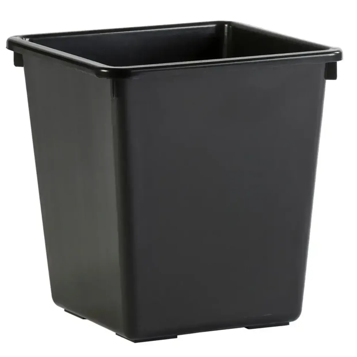 Papirkurv, V-part, sort, 27 l