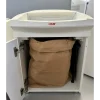 Papirpose til makuleringsmaskine, HSM Paper bag 60 l for shredder appr 80 l waste (25 bags)