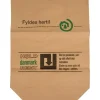 Papirsæk 1-lags 110 L brun 70x120cm med tryk - 50 stk