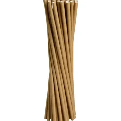 Papirsugerør - Abena Gastro-Line 19,5cm Ø6mm brun - 5000 stk