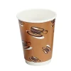 Papkrus Kaffekopper 34 cl pap - 500 stk