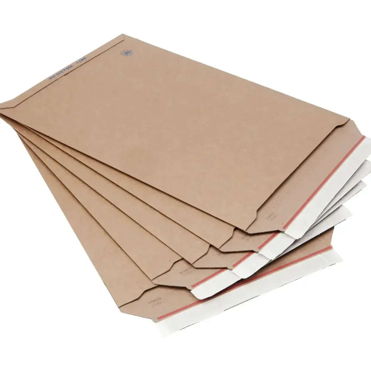 Papkuvert Suprawell 6 brun - 29 x 41 cm - 100 stk