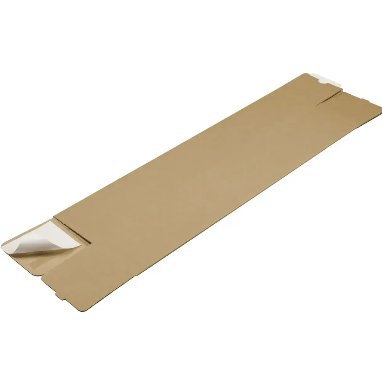 Paprør Master'In firkantede 105x105x860x3mm brun - 10 stk