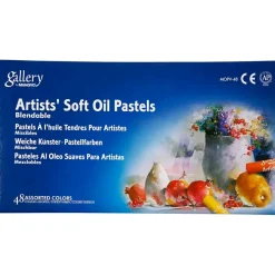 Pastelfarver - Gallery Oliepastel 1.1 x 7 cm - 48ass. farver