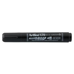 Permanent marker Artline ECO-GREEN 170 2.0mm Dry Safe, sort - Køb minimum 12 stk.