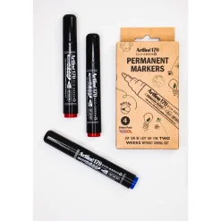 Permanent marker Artline ECO-GREEN 170 2.0mm Dry Safe assorted (4)