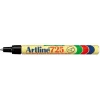Permanent marker - Artline EK725 - Sort - 0,4 mm - 12 stk